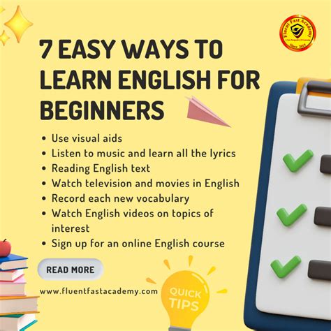 how to learn english for a beginner