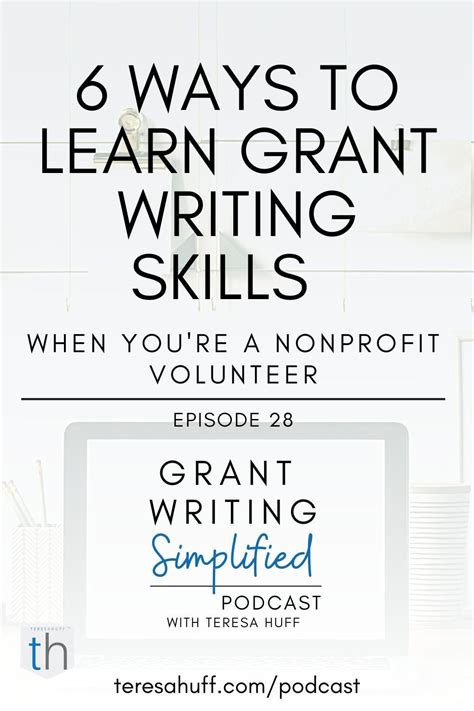 how to learn grant writing