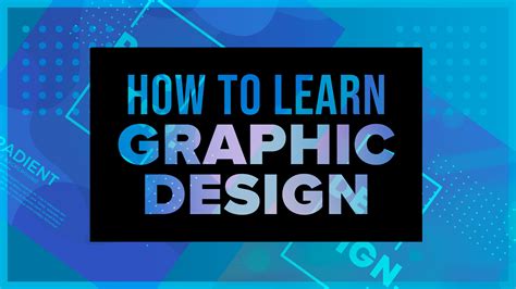 how to learn graphic design for beginners