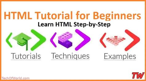 how to learn html for beginners step by step