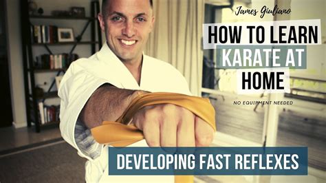 how to learn karate fast at home