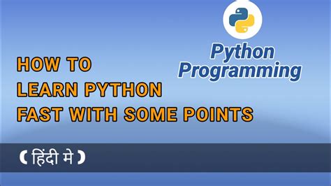 how to learn python fast for free