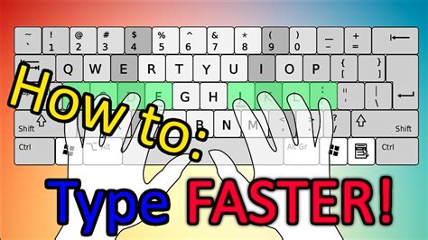 how to learn to type faster