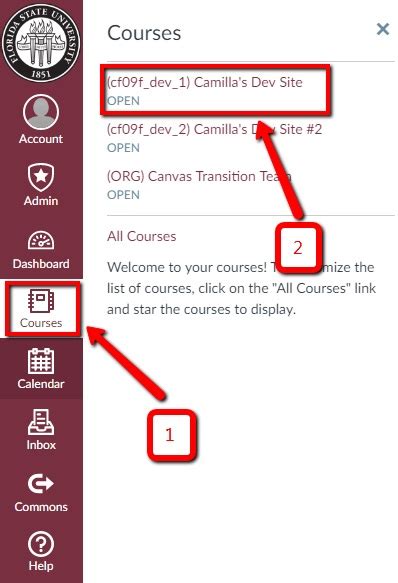 how to leave a canvas course as a student