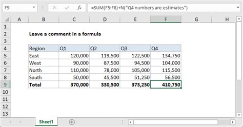 how to leave comments in excel