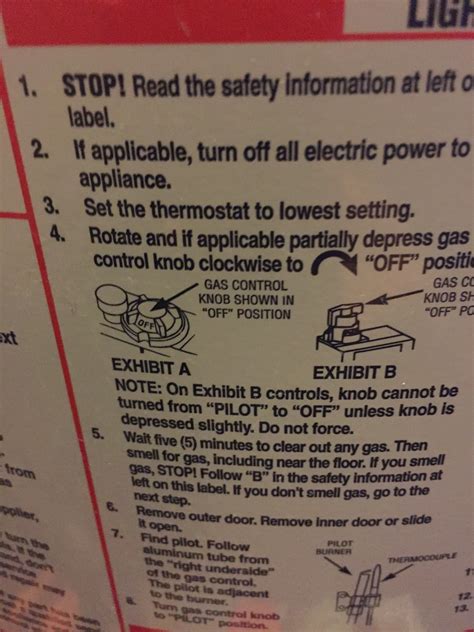 how to light robertshaw pilot light