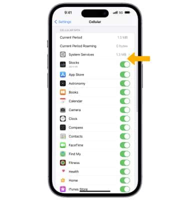 how to limit data usage on iphone 14