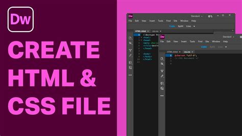 how to link a css file to html dreamweaver
