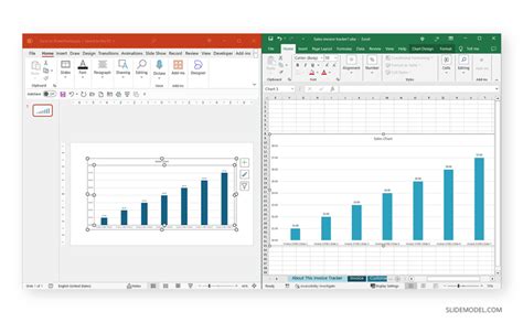 how to link excel chart to powerpoint slide