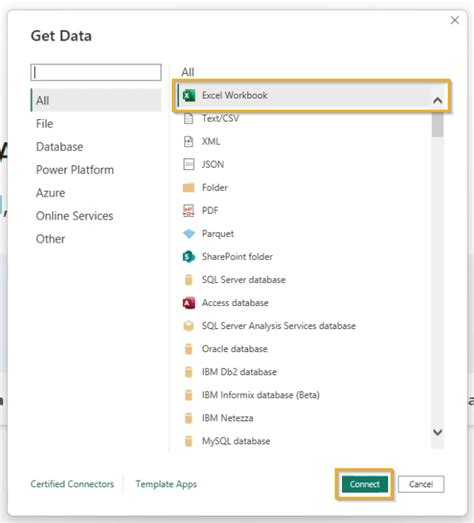 how to link excel file to power bi