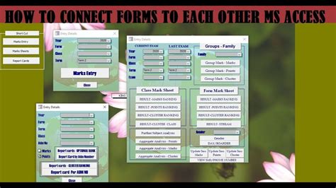 how to link multiple microsoft forms