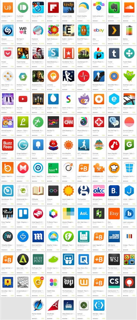 how to list all apps on android