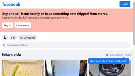 how to list on facebook marketplace without an account