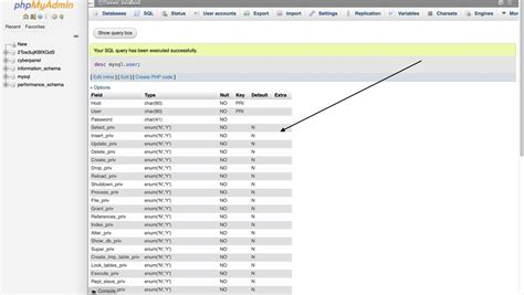 how to list users in mysql