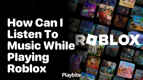 how to listen to music while playing roblox without spotify