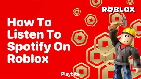 how to listen to spotify on roblox