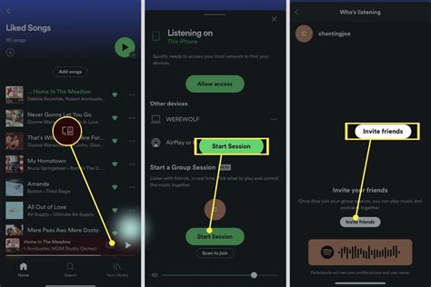 how to listen to spotify while on a different app