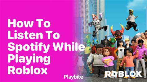 how to listen to spotify while on roblox