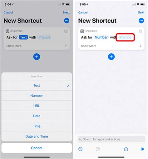 how to lock app with shortcuts