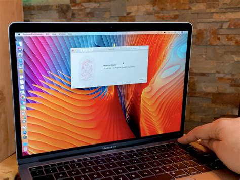 how to lock apps on macbook with touch id