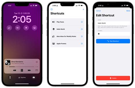 how to lock apps using shortcuts ios 16