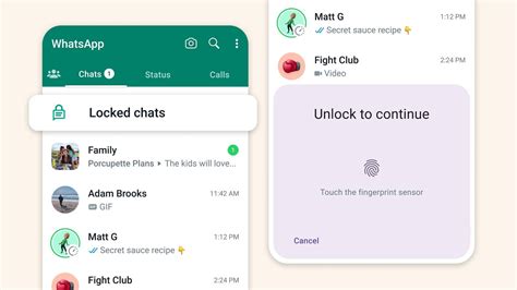 how to lock chat on facebook lite in android