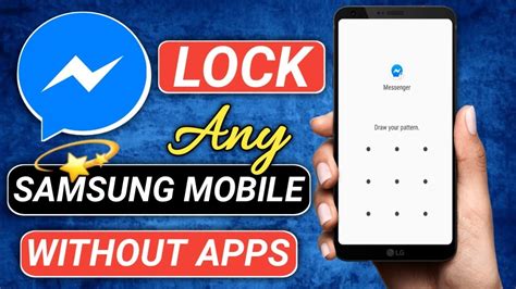 how to lock fb messenger on android