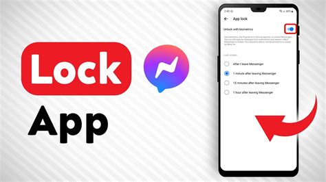 how to lock messenger on android phone