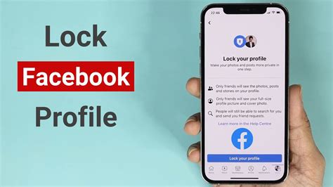 how to lock profile in facebook in iphone 2024 android