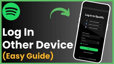 how to log into spotify on another device