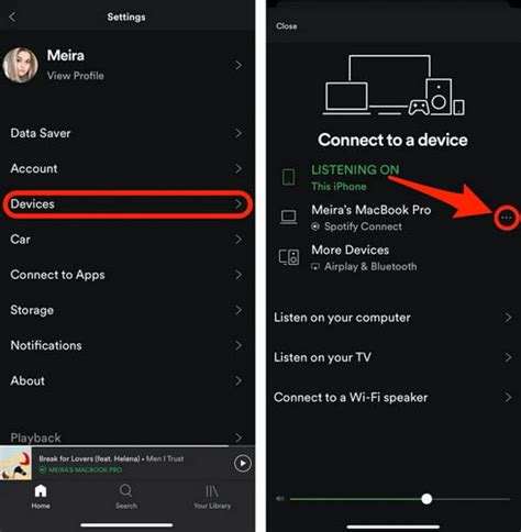 how to log out of spotify on android tablet