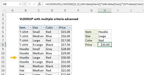 how to lookup multiple values in excel using vlookup
