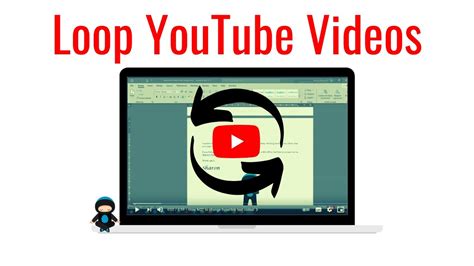 how to loop a video on computer youtube