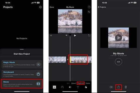 how to loop a video on imovie