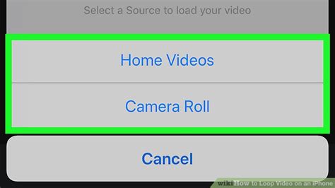 how to loop a video on phone