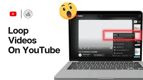 how to loop a youtube video on a computer