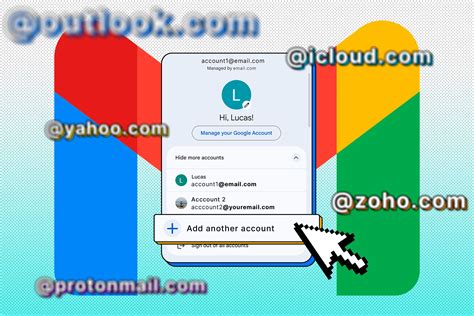 how to loop another email in gmail