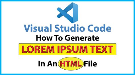 how to lorem ipsum in html