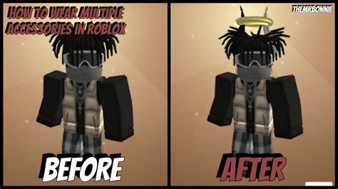 how to lower accessories in roblox