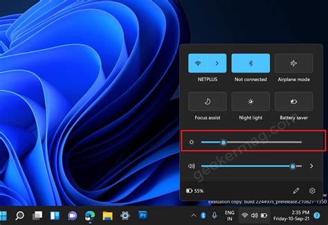 how to lower brightness on computer windows 11