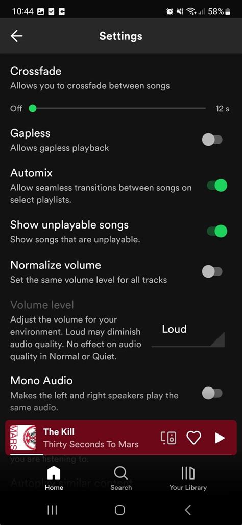how to lower volume on spotify mobile