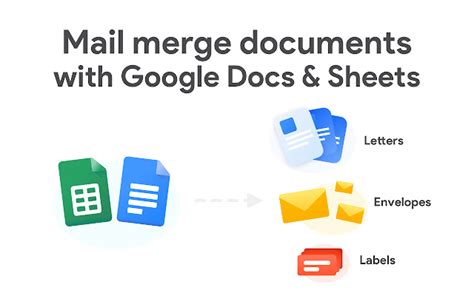 how to mail merge in google docs