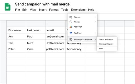 how to mail merge in google slides