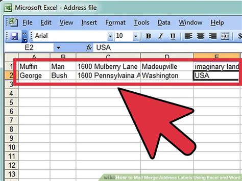 how to mail merge labels from excel to word 2016
