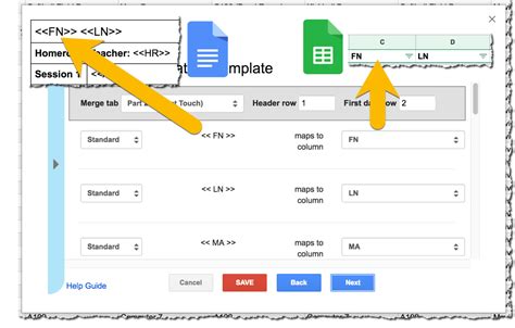 how to mail merge with google docs