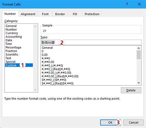 how to make 0 a dash in excel custom format