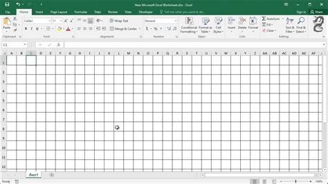 how to make 1 4 graph paper in excel