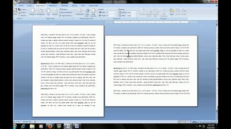how to make 2 pages in a word document landscape