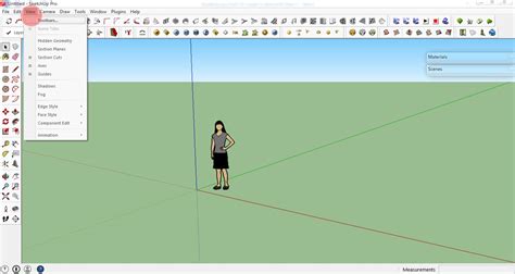 how to make 3d in sketchup