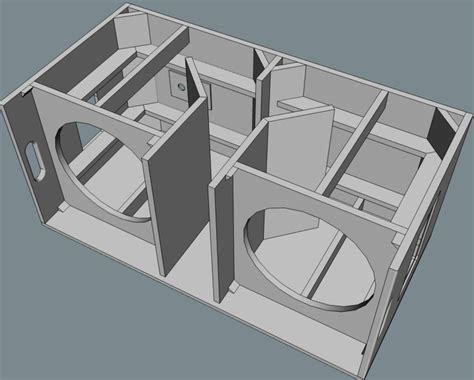 how to make a 15 inch speaker box